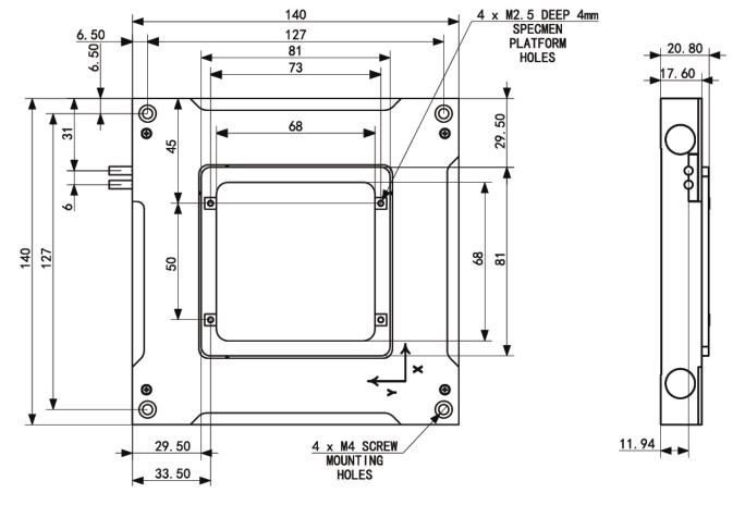 PT-NM100 /PT-NM100Z15納米定位平臺