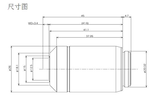 奧林巴斯物鏡 長(zhǎng)工作距離平場(chǎng)半復(fù)消色差物鏡 LMPLFLN
