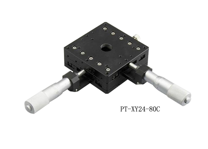 PT-XY24-80 XY軸位移臺 手動多維組合臺 平移臺 位移臺