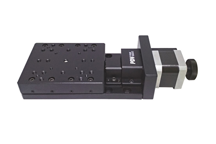 PP110-30超薄電控平移臺精密電動位移臺光學實驗交叉滾柱導軌模組