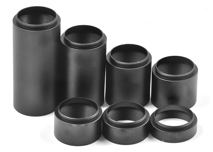 公轉母透鏡套管延長管籠式遮光筒光學實驗30mm鏡筒