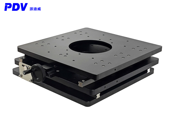 SD-XY10手動(dòng)XY中空位移臺(tái) 平移臺(tái) 行程±10mm 承載30kg