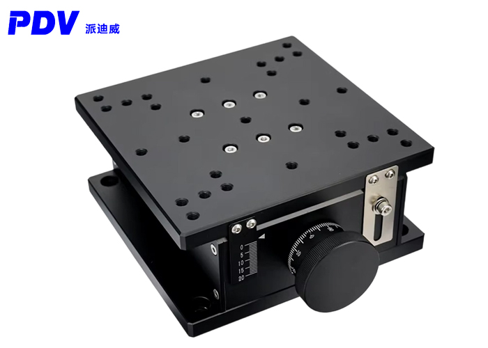 高精度Z軸手動升降臺楔形一維高度調(diào)節(jié)精密微調(diào)位移臺PT-SD512