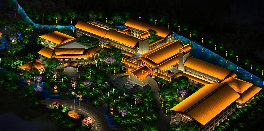 用色彩與燈光，讓景區(qū)樓體更具魅力——景區(qū)樓體亮化設(shè)計(jì)