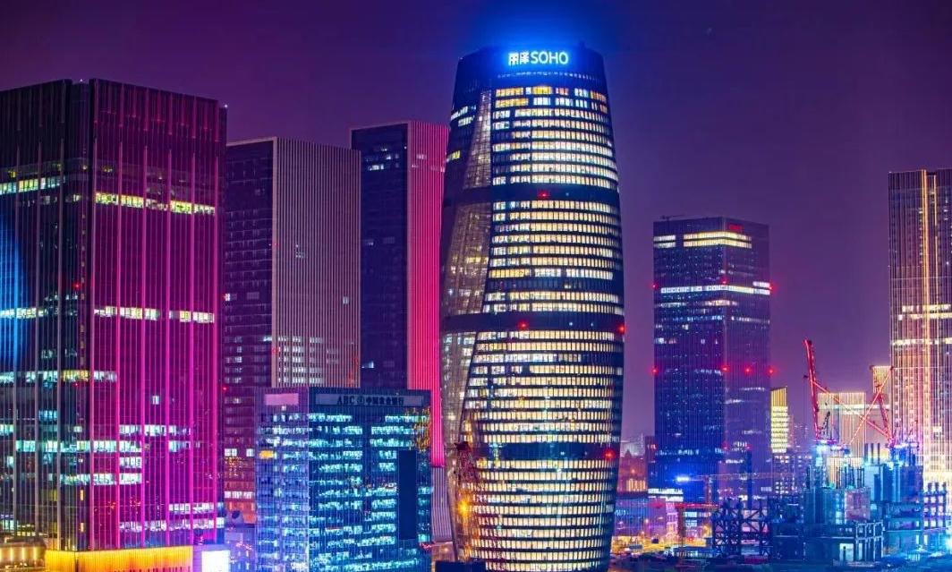 樓體夜景照明，讓城市生活更加靈動(dòng)多彩