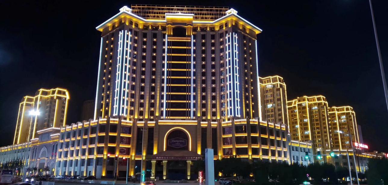 住宅小區(qū)外墻亮化工程：打造美麗夜景